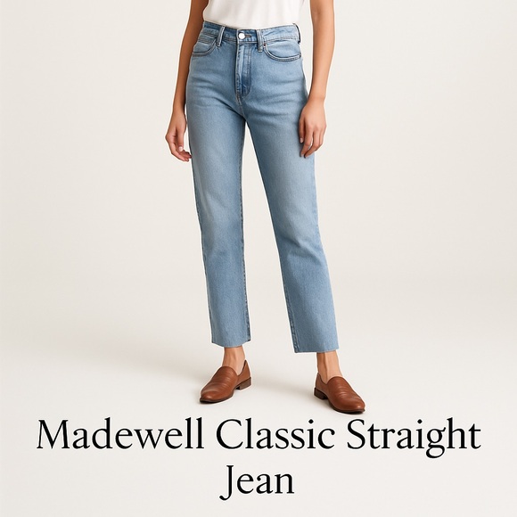 Madewell Denim - Madewell Classic Straight Jeans – Size 25